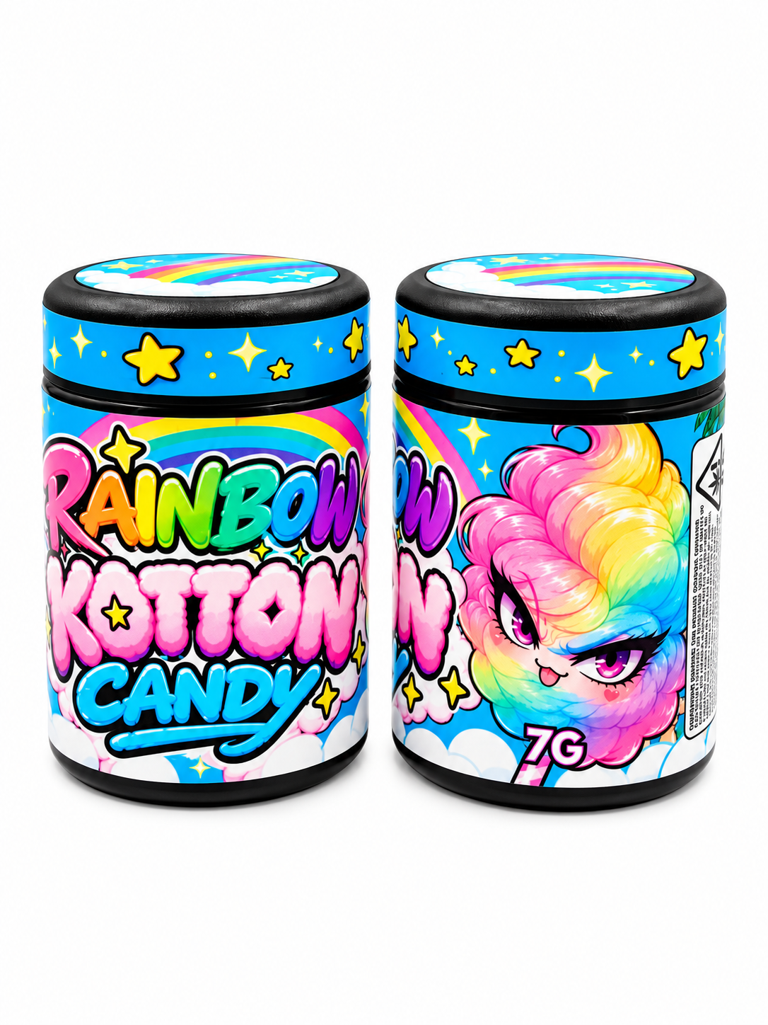 Rainbow Kotton Candy