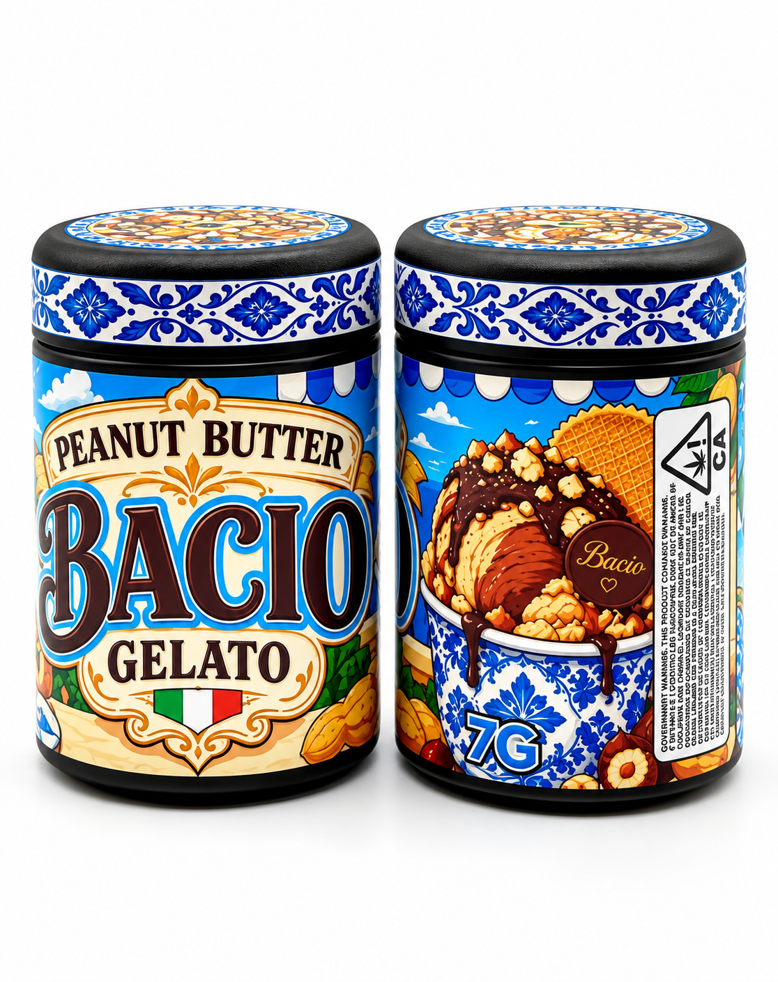 Peanut Butter Bacio Gelato - 7G