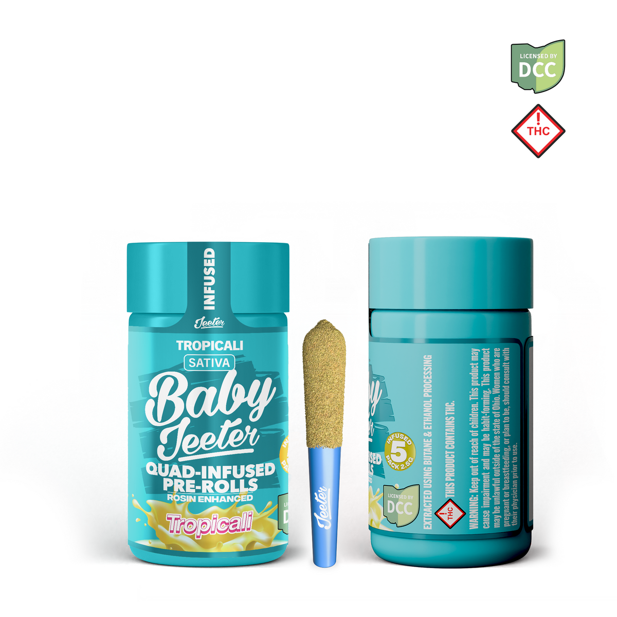 Baby Jeeters Quad Infused - Tropicali