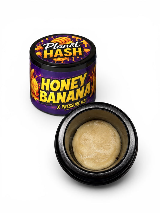 2g Planet Hash Rosin - Honey Banana